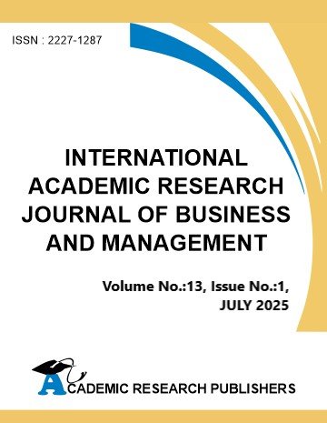 IARJBM, Volume 13, Issue1, July 2025