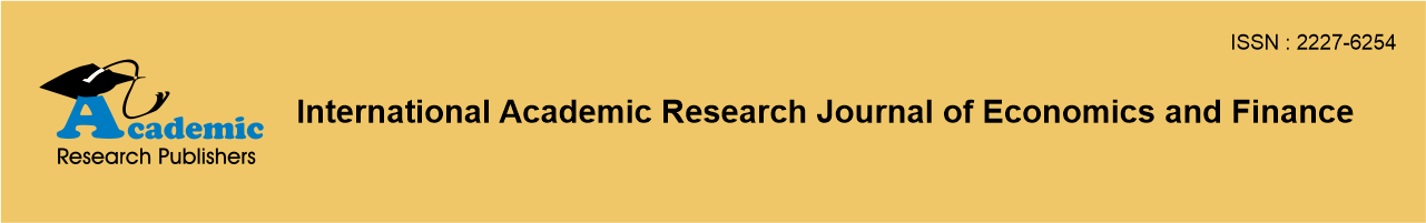 International Academic Research Journal of Economics and Finance